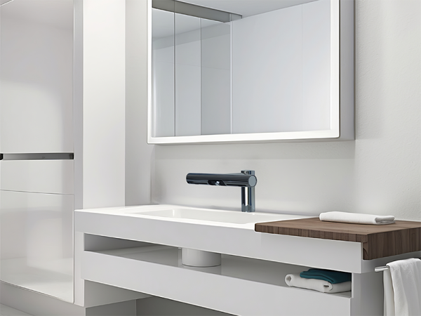Wash+Dry 2in1 Händetrockner CleanStream Edelstahl poliert